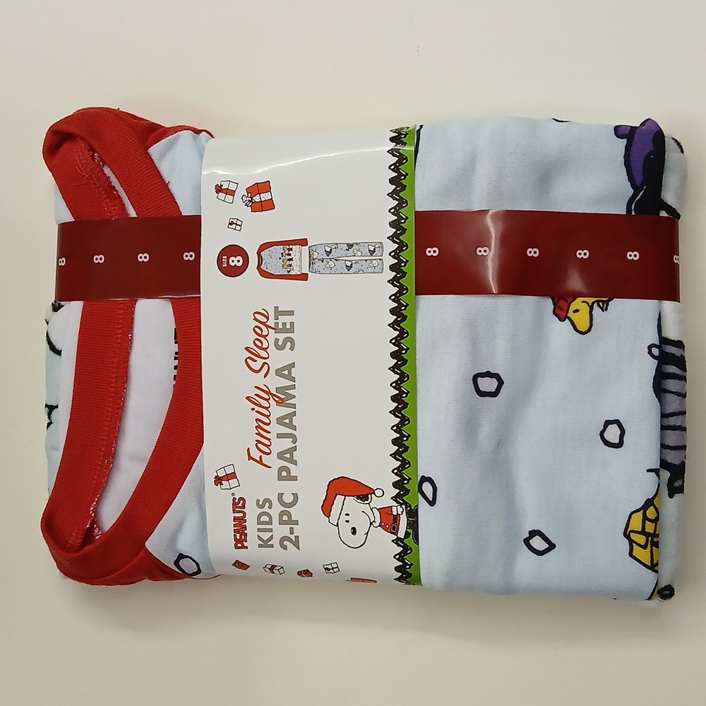 Kids 2-pc Peanuts pajama set size 8